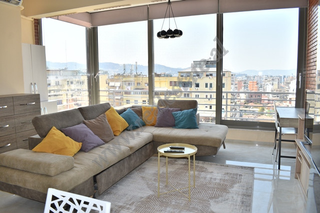 Modern one bedroom apartment for rent near Myslym Shyri street in Tirana, Albania